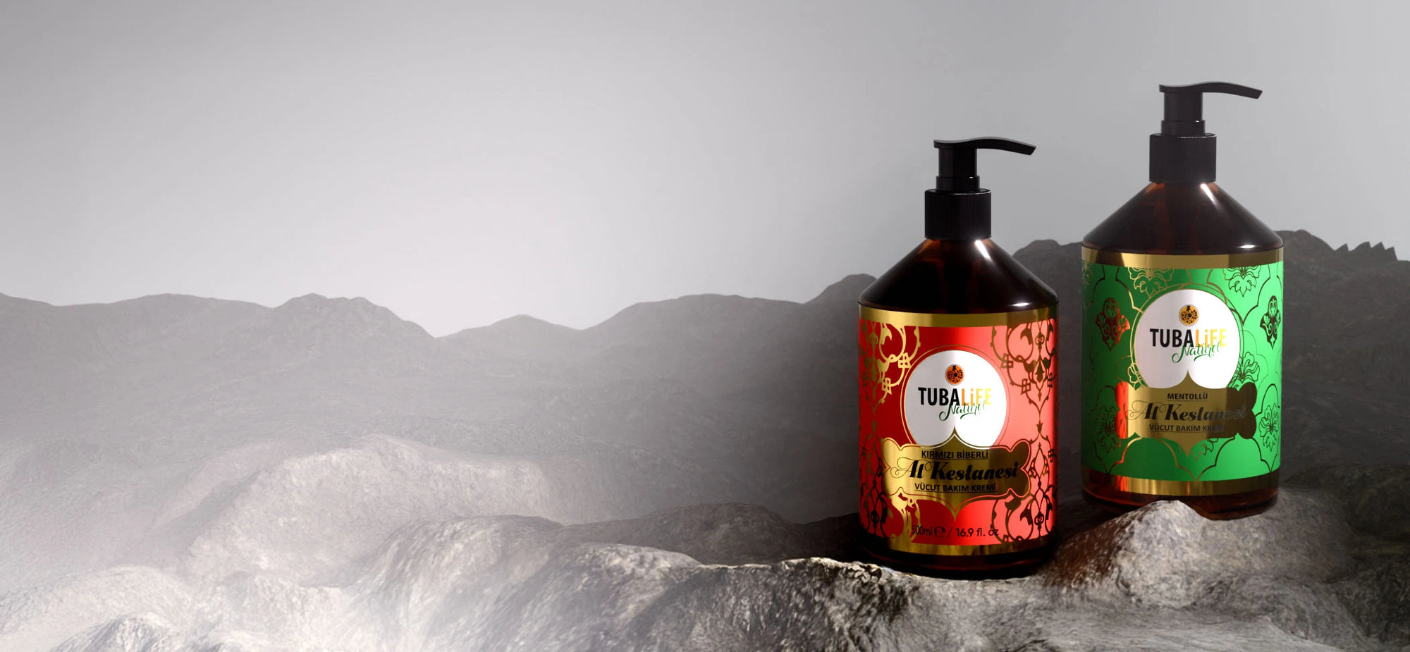 At kestanesi özlü vücut bakım kremi tanıtım görseli – rahatlatıcı etkili bitkisel formül