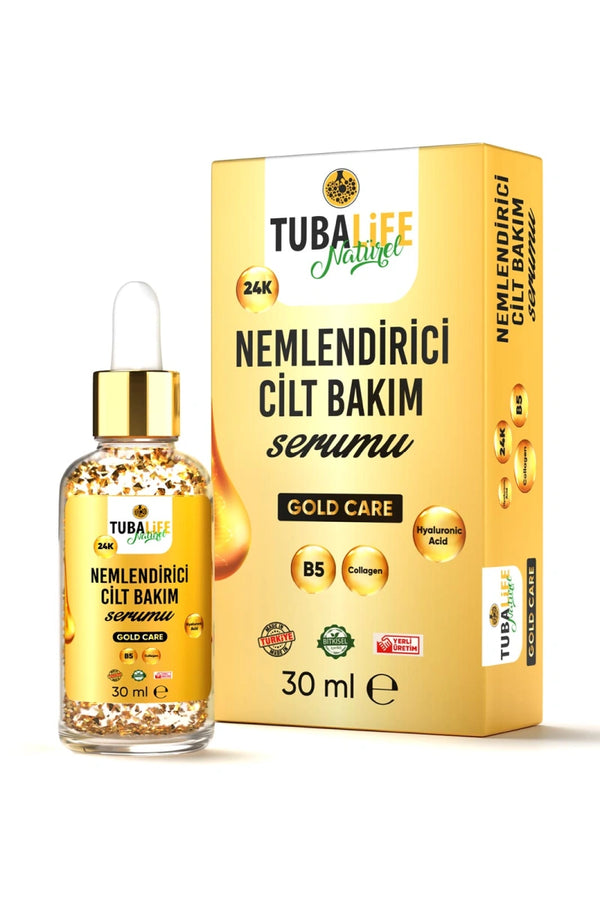 Nemlendirici ve ışıltı sağlayan cilt bakım serumu 30 ml – Hyaluronik asit ve B5 vitaminli serum görseli