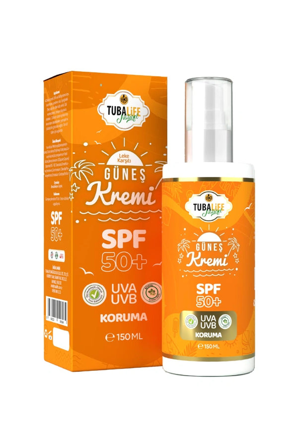 TUBALIFE SPF50+ Güneş Koruyucu Krem – 150 ml ambalajlı ürün görseli