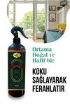 Aloe Vera Oda Parfümü – yaşam alanında kullanım sahnesi, ferahlatıcı atmosfer görünümü