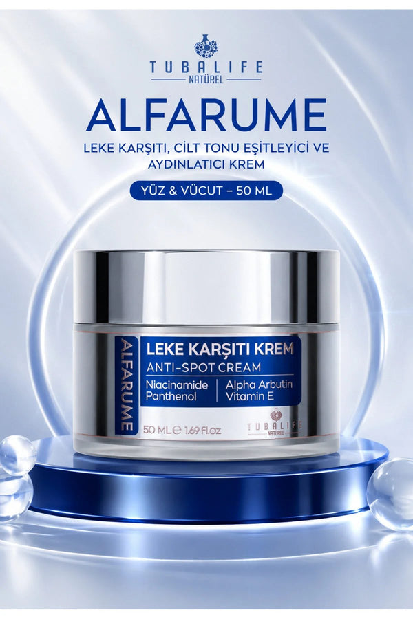 ALFARUME Leke Karşıtı Krem – Cilt Tonu Düzenleyici & Aydınlatıcı 50 ml