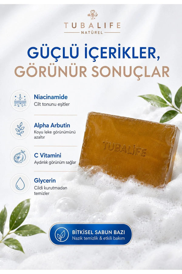 Alfarume Leke Karşıtı, Cilt Tonu Eşitleyici ve Aydınlatıcı Sabun – 100 gr