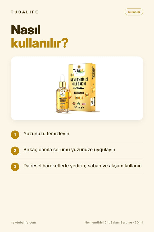 Nem Desteği ve Işıltı Sağlayan Cilt Bakım Serumu – 30 ml