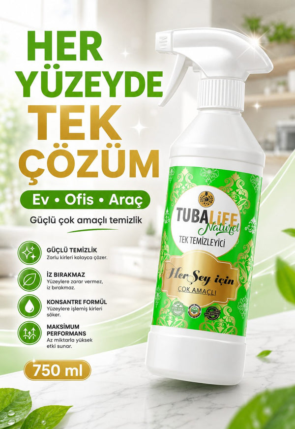 Tek Temizleyici – Çok Amaçlı Yüzey Temizleyici | 750 ml