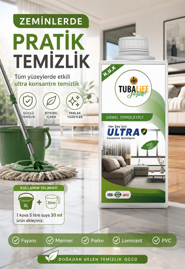 Genel Temizleyici – Her Şey İçin Ultra Konsantre Temizleyici 1000 ml