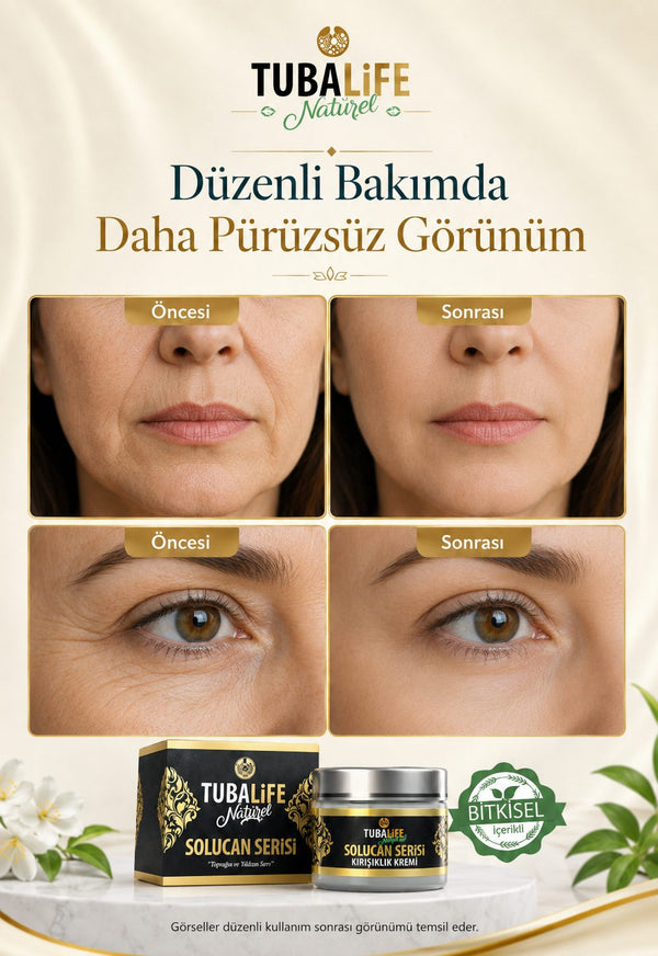 Solucan Serisi Kırışıklık Karşıtı Yüz Kremi - 50 ml